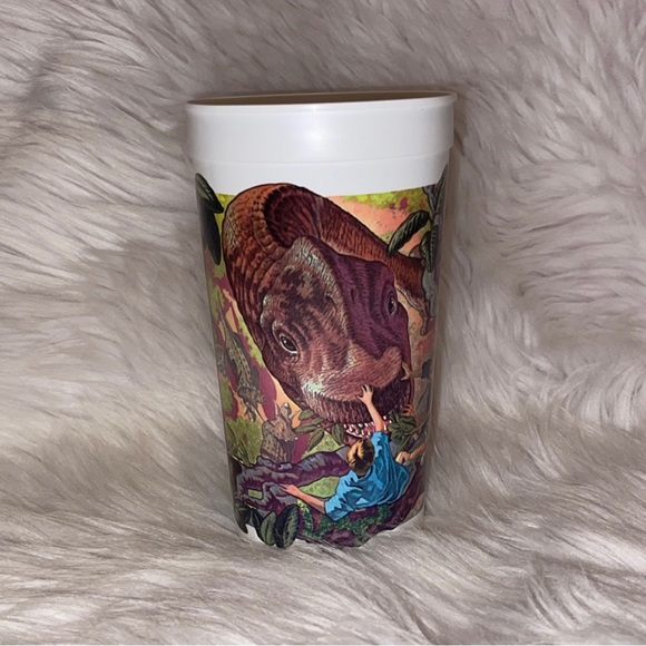 Vintage 1992 Jurassic Park Brachiosaur JP6 McDonalds/Coke Collectors Cup - Picture 3 of 6